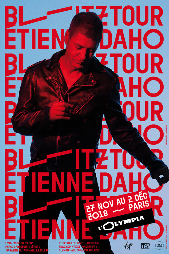 Etienne Daho - Tournée 2018 Blitztour