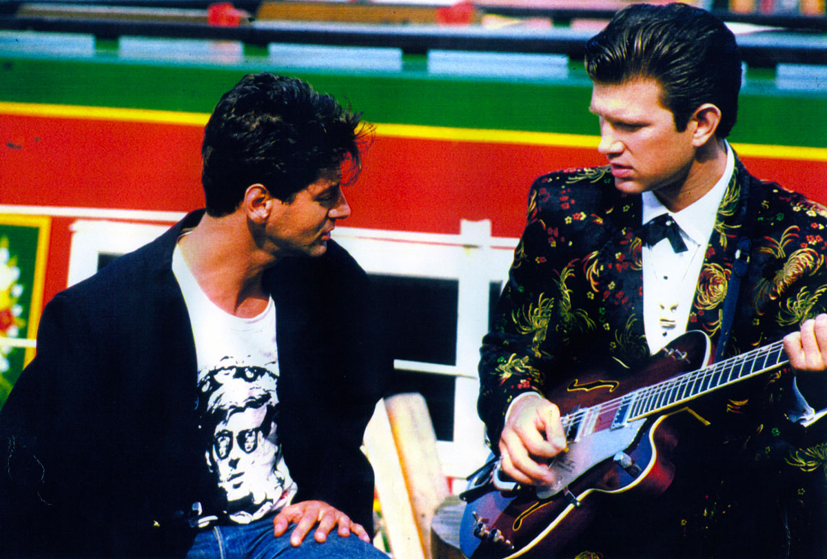 17. Avec Chris Isaak à LondresPhotographie de Youri Lenquette