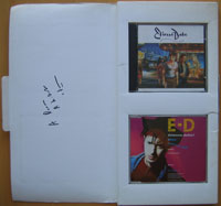 Coffret ouvert avec les 2 cd