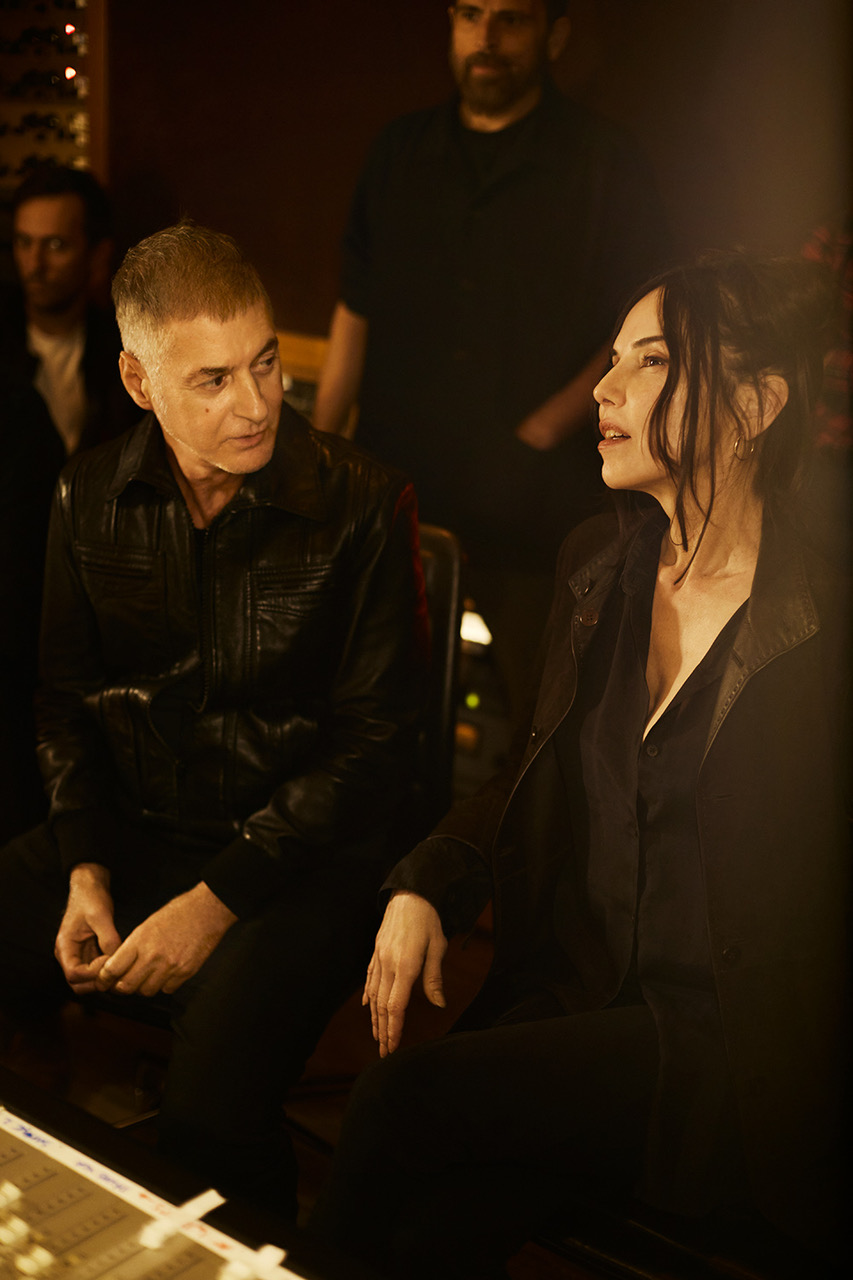 2022 , en studio avec Jade VincentPhotographie de Mathieu Zazzo