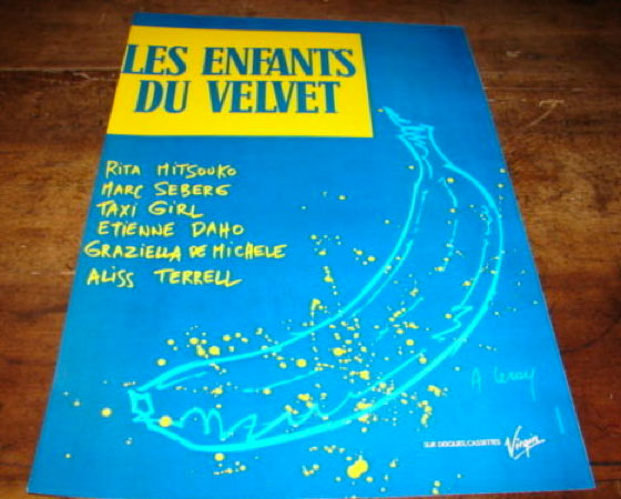 Etienne Daho - Les enfants du Velvet - Publicité